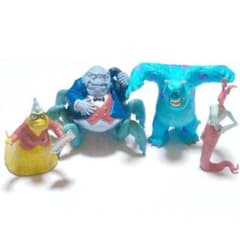 モンスターズインク スケアリーモンスターセット2 フィギュア PVC 4体