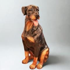 ロットワイラー 等身大 置物 オブジェ 犬 オーナメント 222-971 ロットワイラー 等身大 置物 オブジェ 犬 オーナメント 222-971 - メルカリ
