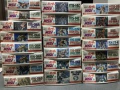 ガンプラ　旧キット　MSV  22個＋1個　バラ売り不可③のサムネイル
