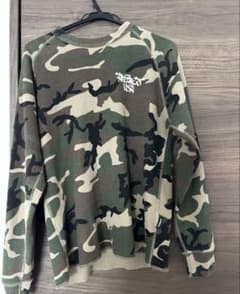 AFB カモフラージュ柄 ワッフル 長袖Tシャツ Mサイズ AVIREX カモフラージュ柄 ワッフル 長袖カットソー完売品 - メルカリ