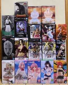 【新品・未開封】 最新含む プライズフィギュア まとめ売り 18体セット
