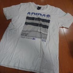 adidas グラフィックプリント Tシャツ ホワイトのサムネイル