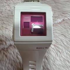 CASIO Baby-G ホワイト ピンク アナログ 腕時計のサムネイル