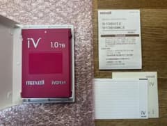 マクセル iVDR-S カセットハードディスク1TB専用ケース説明書ラベル付 ②のサムネイル