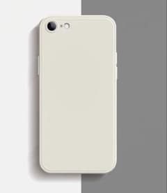 iPhone 7/8/SE3/2 ケース アイボリー 無地のサムネイル