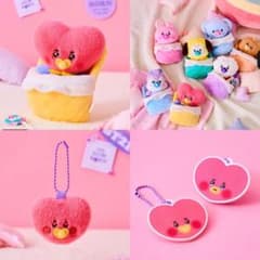 BT21 NEWBORN BABY 봉제인형&키링 TATA3점 세트