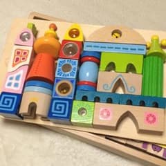 カピちゃん様★HABA Sevilla お城 つみき 木のおもちゃ 知育玩具のサムネイル