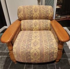 ヴィンテージアンティーク　ネイティブ柄シングルソファ　オルテガ　アームチェア ヴィンテージアンティーク ネイティブ柄シングルソファ オルテガ