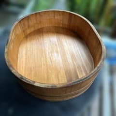 木製 楕円形寿司桶 飯台 桶 銅タガ 寿司道具 - メルカリ