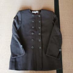 Christian Dior ノーカラージャケット M ダークブラウン - メルカリ