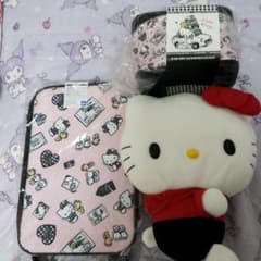 椏薇ちゃん様専用　キティ　キャリーケース&バニティバッグのサムネイル