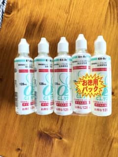 コンタクトレンズ洗浄液　128ml  5本セットのサムネイル