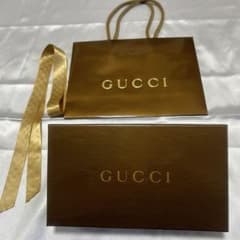 GUCCI ショッパー ギフトボックス リボン セット - メルカリ