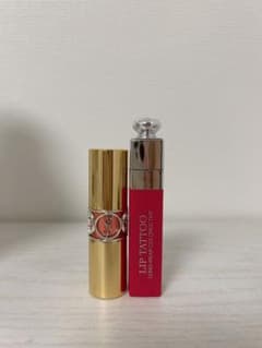 YSL ヴォリュプテシャイン / Dior アディクト リップティントのサムネイル