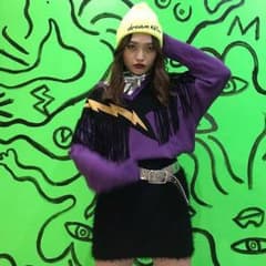 kobinai 紫 ニットのサムネイル