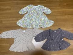 ベビー服 トップス 3点セット 花柄 ZARAベビーのサムネイル