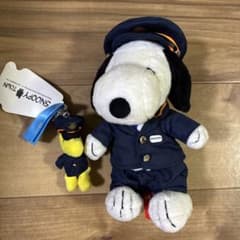 SNOOPY TOWN ぬいぐるみ ウッドストック マスコット セット東京駅限定のサムネイル
