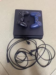 [値下げ中]PlayStation 4 本体 コントローラー2個付き 500Gのサムネイル