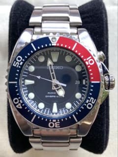 SEIKO KINETIC ダイバー DIVER'S 200m ペプシ 稼働品 - メルカリ