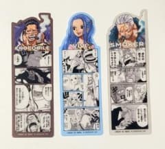 ONE PIECE ブックマークコレクション クロコダイル ビビ スモーカーのサムネイル