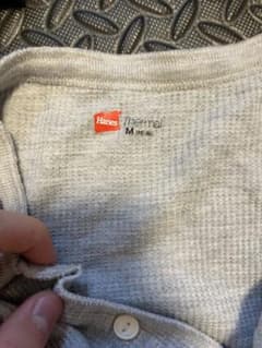 Hanes Thermal Mサイズ 長袖シャツのサムネイル