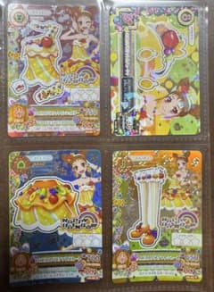 アイカツ トロピカルバスケットコーデ 4枚セットのサムネイル