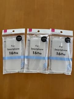 iPhone 16 Pro用ケース 3個セット 4角補強のサムネイル