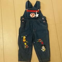 最終値下げ☆ディズニーつなぎズボン　90のサムネイル