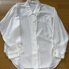 Beicy Roll ホワイト 長袖シャツ ブラウス