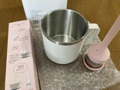 【新品未使用】オフホワイトマグ　ピンク紅茶ティー ストレーナー セットのサムネイル