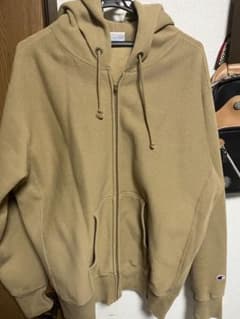 Champion Reverse Weave ジップパーカー ベージュのサムネイル