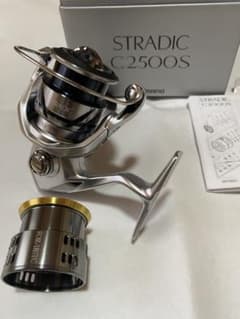 シマノ 23ストラディックC2500S 一度使用　ハイテンスプールセット シマノ 23ストラディックC2500S ハイテンスプールセット 共に使用回数