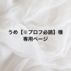 うめ【※プロフ必読】様専用のサムネイル