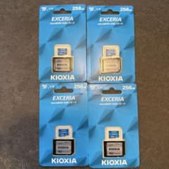 【新品未開封】KIOXIA microSDXC 256GB 4枚セットのサムネイル
