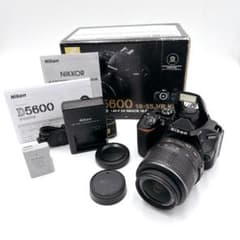 【終了直前!ほぼ新品】Nikon D5600 ニコン AF-S 18-55レンズ 終了直前!ほぼ新品】Nikon D5600 ニコン AF-S 18-55レンズ - メルカリ