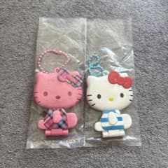 ハローキティ マスコット 2個セット ミラーキーホルダーのサムネイル