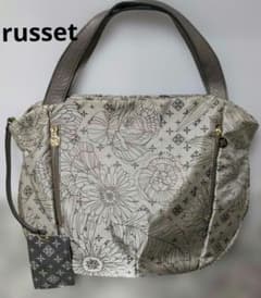 russet ラシット トートバッグ パスケース付 - メルカリ