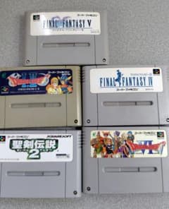 スーパーファミコン ソフト 5本セット 管理番号473 - メルカリ