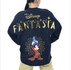 Spirit Jersey 판타지아 미키 긴팔 T 셔츠 블루 XL
