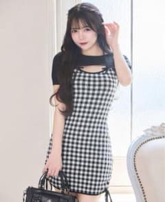 ミシェルマカロン フロントオープンリボンミニワンピース ミシェルマカロン フロントオープンリボンミニワンピース - メルカリ