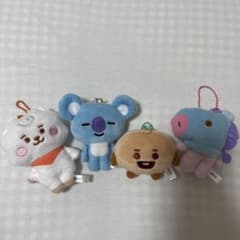 BT21 마스코트 키 홀더 RJ KOYA SHOOKY MANG