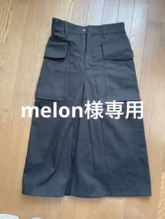美品　Y's  ヨージ ヤマモト　コットンブラックスカートのサムネイル