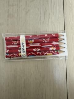 別染友禅 鉛筆 5本セット 和柄のサムネイル