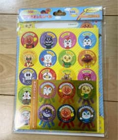 新品  アンパンマン よくできましたシールのサムネイル