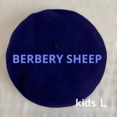 BERBERY SHEEP ベレー帽　ウール　ネイビーのサムネイル