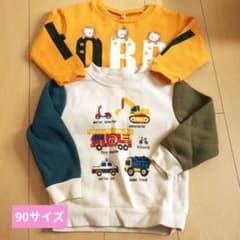 西松屋 裏起毛トレーナーセット 90サイズのサムネイル