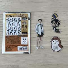 ハイキュー!!　赤葦京治　クリアステッカーセットのサムネイル