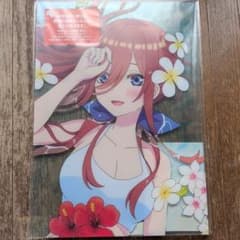 미품 영화 오등분의 신부~Summer party~ 클리어 보드 나카노 미요리 수영복