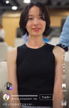 新品UNIQLOコットンポップコーンショートセーターノースリーブ