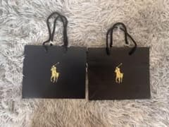 【美品】RALPH LAUREN ラルフローレン ショップ袋 2枚セットのサムネイル